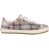 Womens Taos Women's Taos Star Grey Plaid Canvas Grey Plaid Canvas