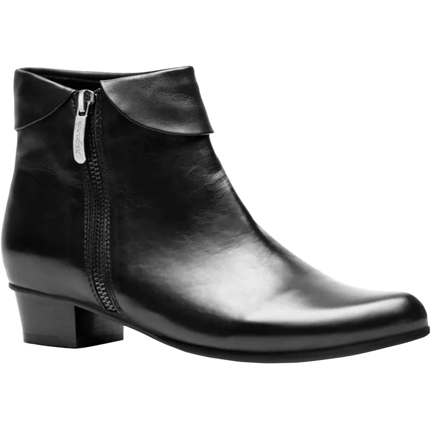Womens Regarde le ciel Regarde Le Ciel Stefany-03 Women's Boots Black Leather Black Leather