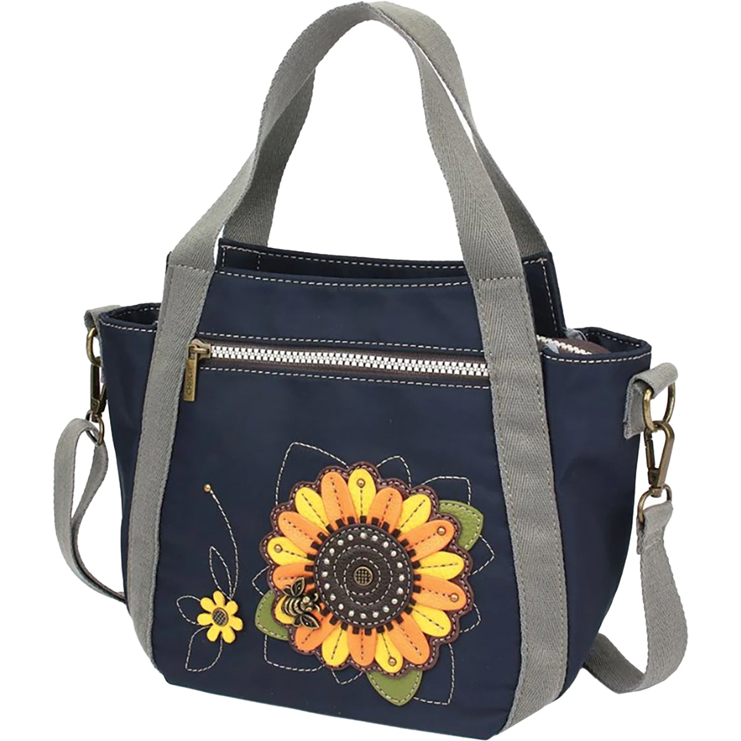 Womens Chala Chala Sunflower Venture Mini Carryall Handbag Navy Navy