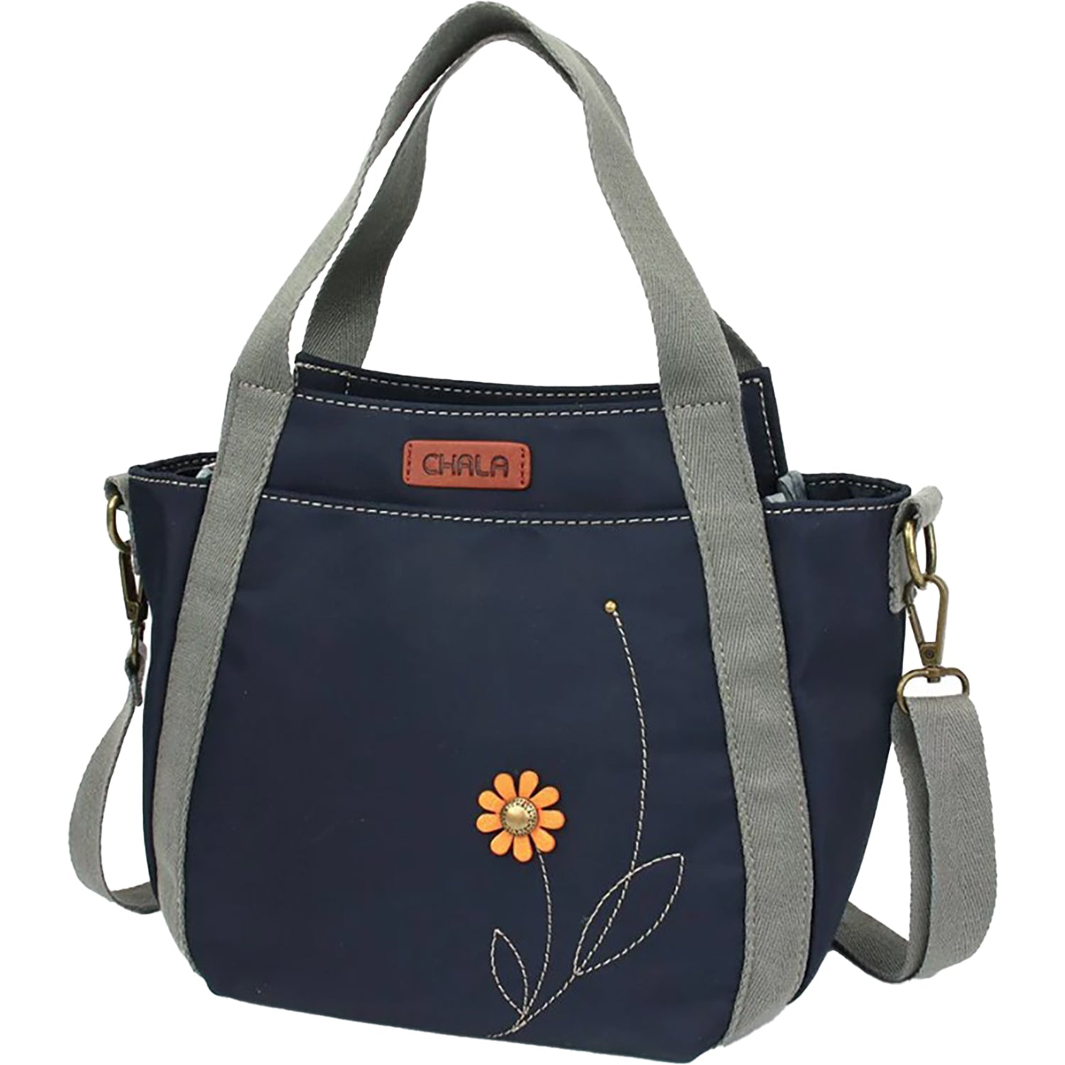 Womens Chala Chala Sunflower Venture Mini Carryall Handbag Navy Navy