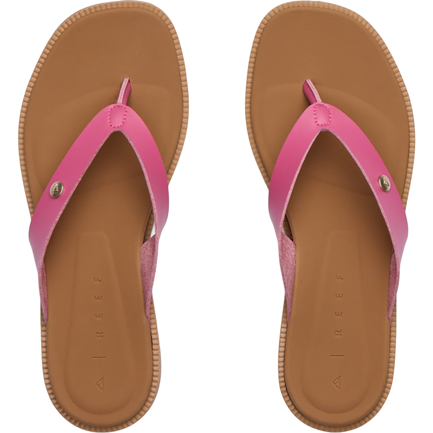 Womens Reef Reef Sunny Farrah Women's Sandals Thong Sandals Fuchsia Red Fuchsia Red