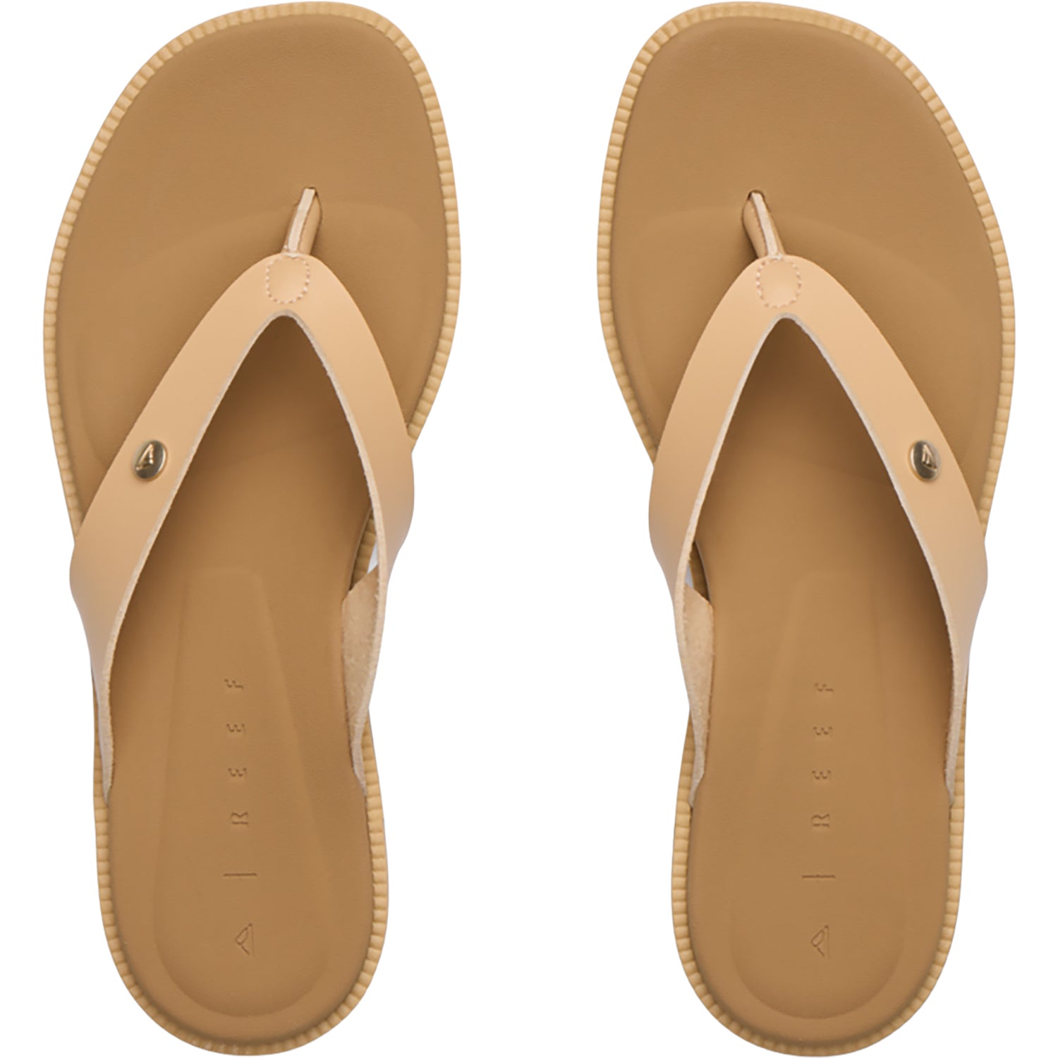 Womens Reef Reef Sunny Farrah Women's Sandals Thong Sandals Natural Natural