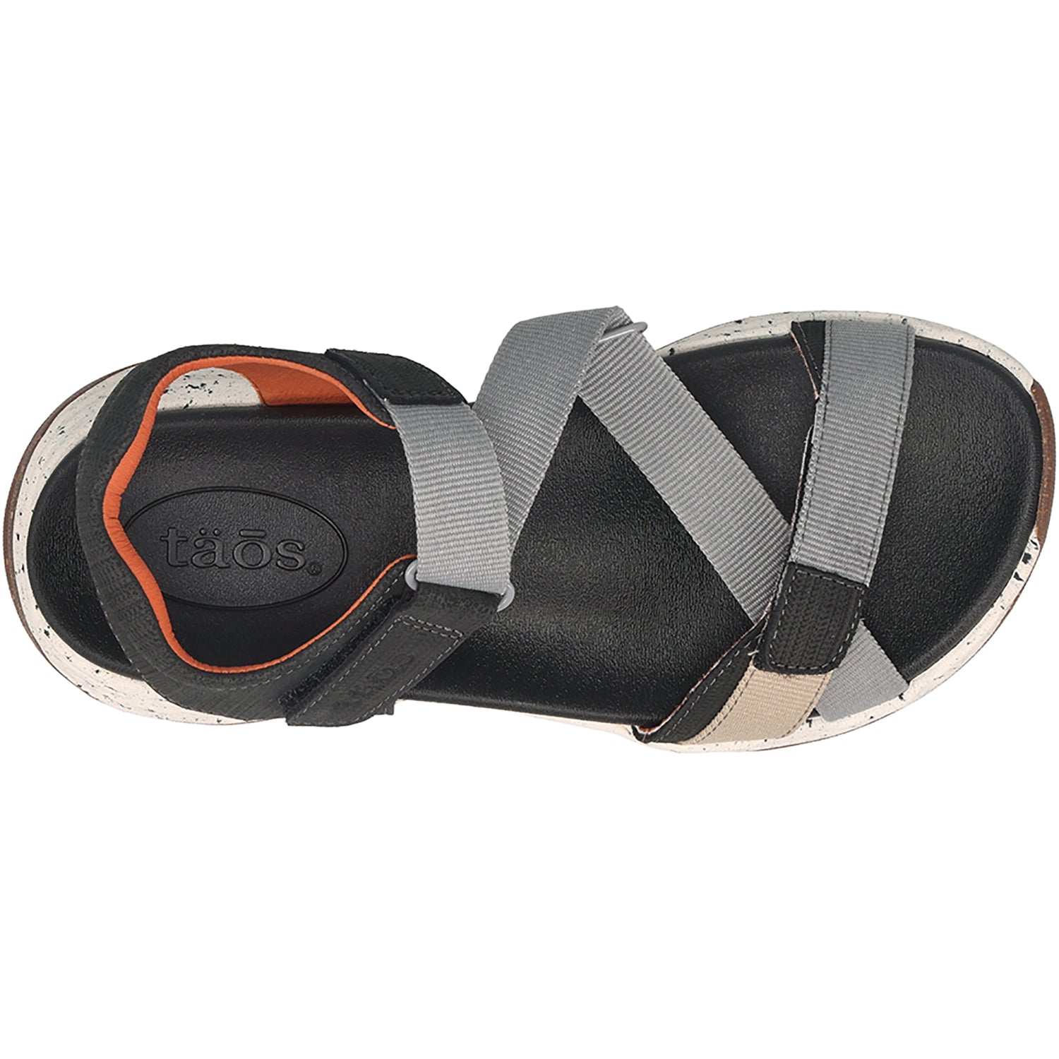 Womens Taos Taos Super Z Women's Outdoor Sandals Grey Multi Grey Multi