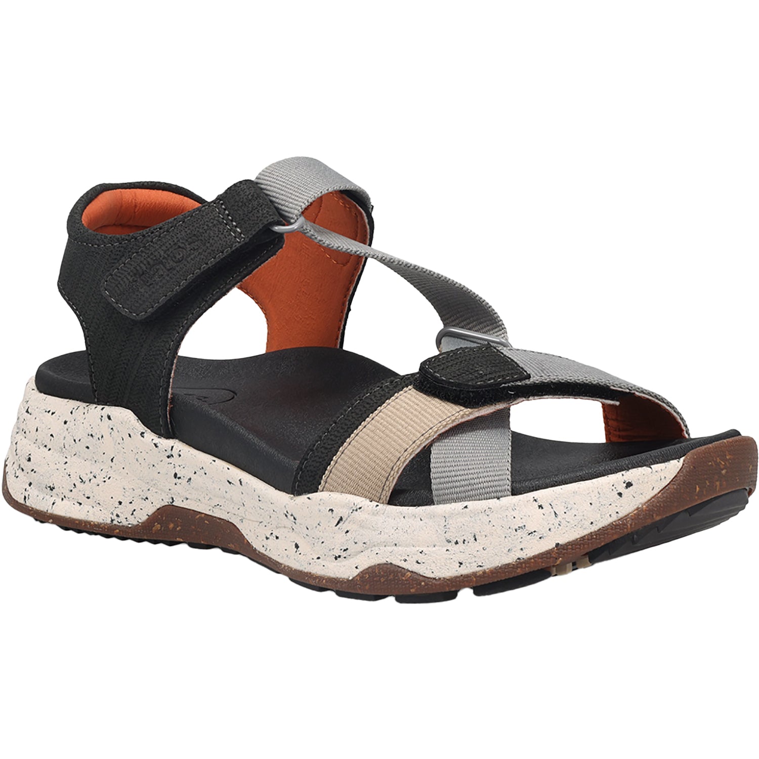 Womens Taos Taos Super Z Women's Outdoor Sandals Grey Multi Grey Multi