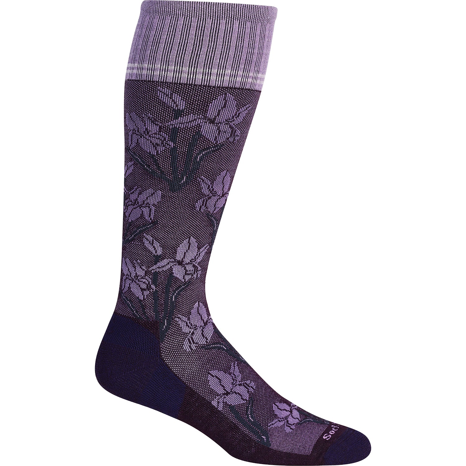 Womens Sockwell Sockwell 15-20 Iris Women's Compression Socks Blackberry Blackberry
