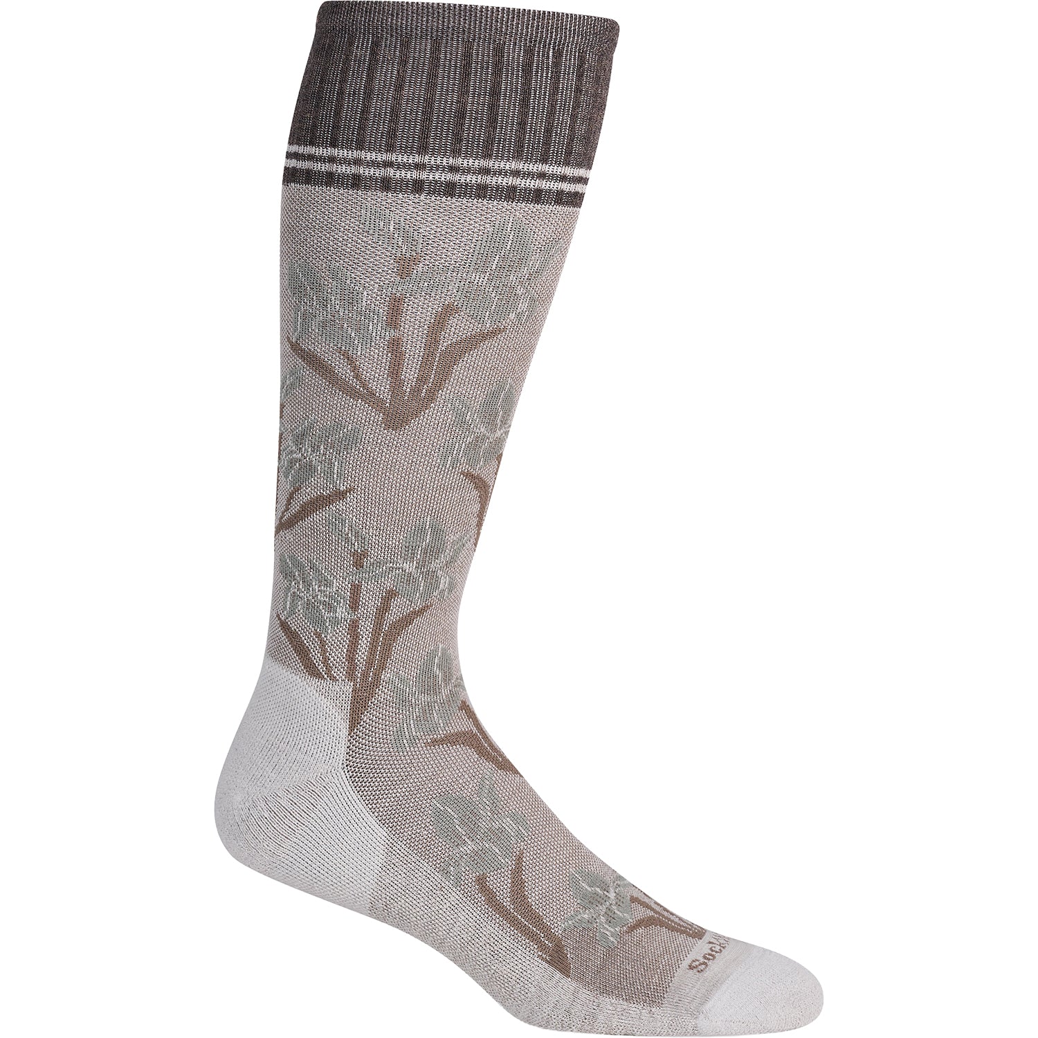 Womens Sockwell Sockwell 15-20 Iris Women's Compression Socks Putty Putty