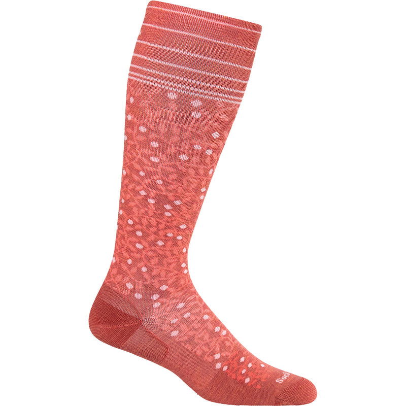 Women's Sockwell New Leaf Red Rock Knee High Socks 20-30 mmHg