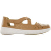 Womens Ziera Ziera Sachet Women's Mary Janes Tan Leather Dark Tan Leather