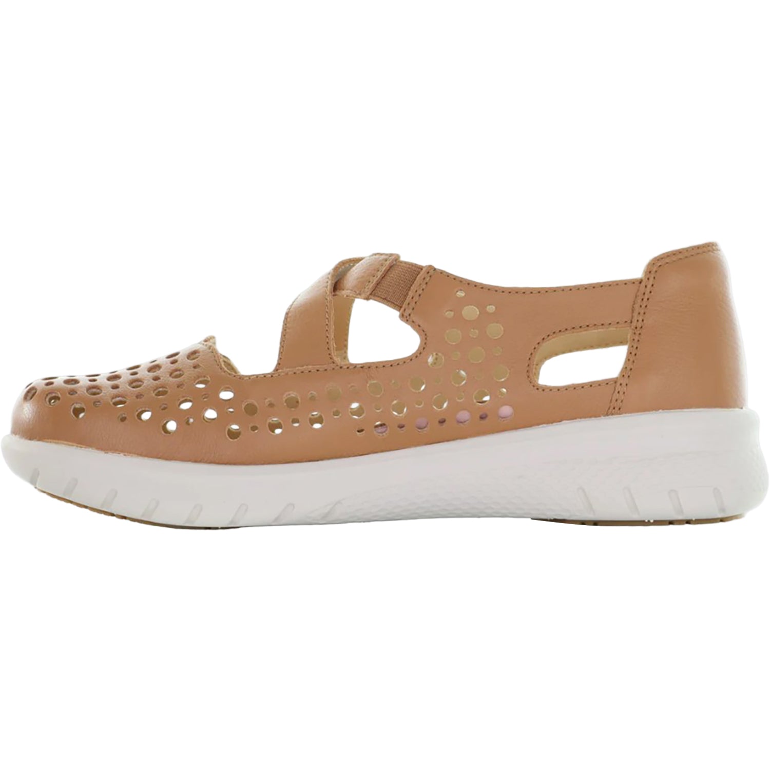Womens Ziera Ziera Sachet Women's Mary Janes Tan Leather Dark Tan Leather