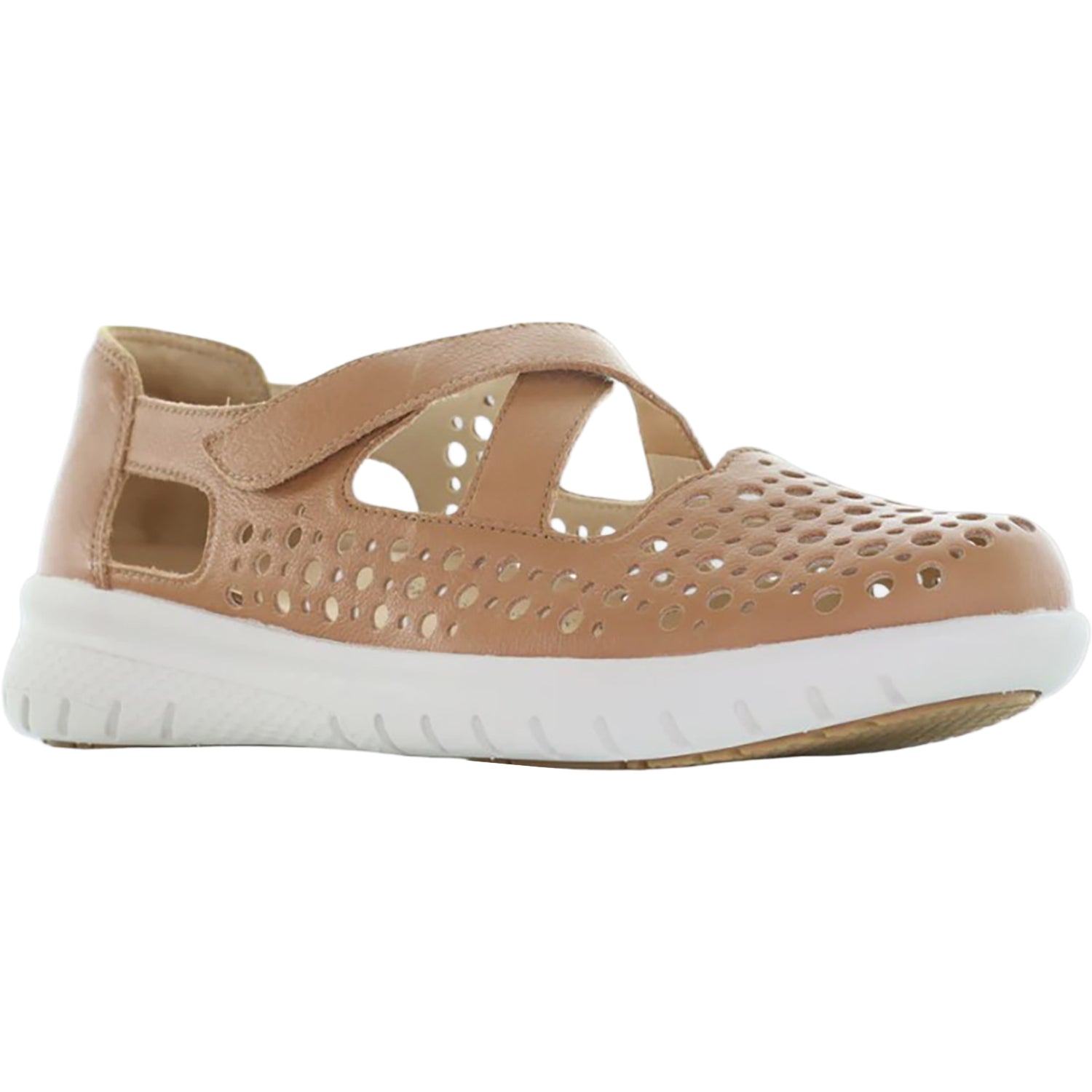 Womens Ziera Ziera Sachet Women's Mary Janes Tan Leather Dark Tan Leather