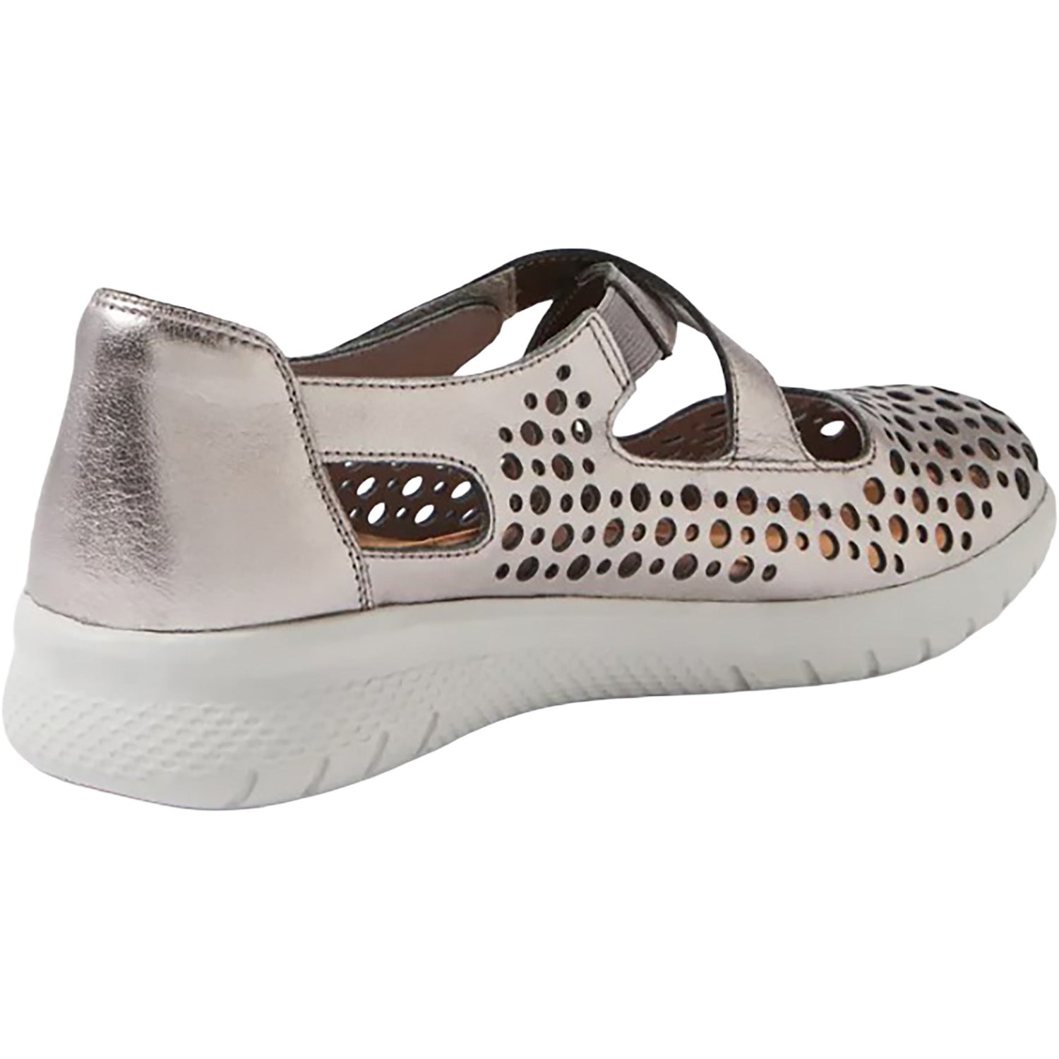 Womens Ziera Ziera Sachet Women's Mary Janes Pewter Leather Pewter Leather