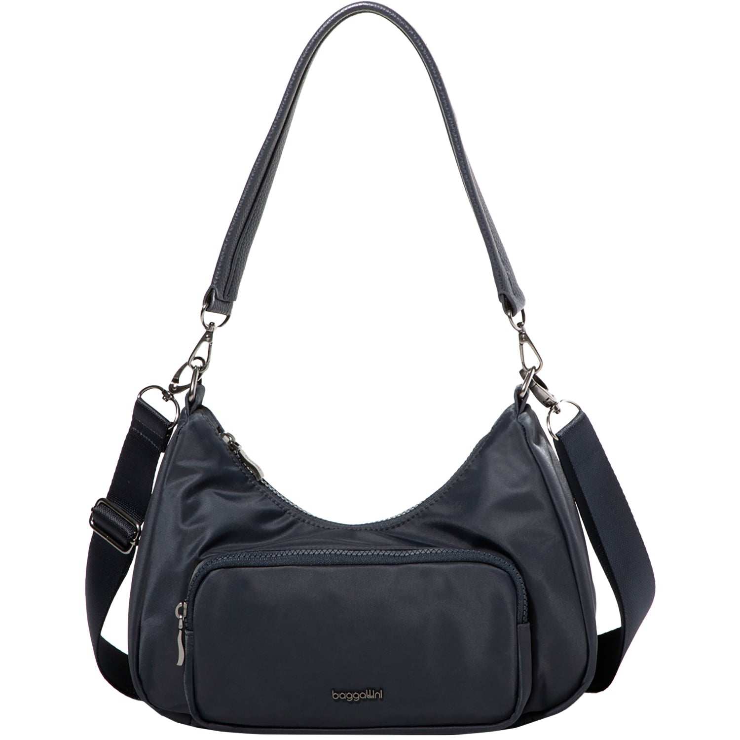 Womens Baggallini Baggallini Savannah Crossbody Handbag French Navy Twill French Navy Twill