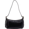 Womens Hobo Hobo Scottie Slim Shoulder Bag Handbag Black Polished Leather Black Polished Leather