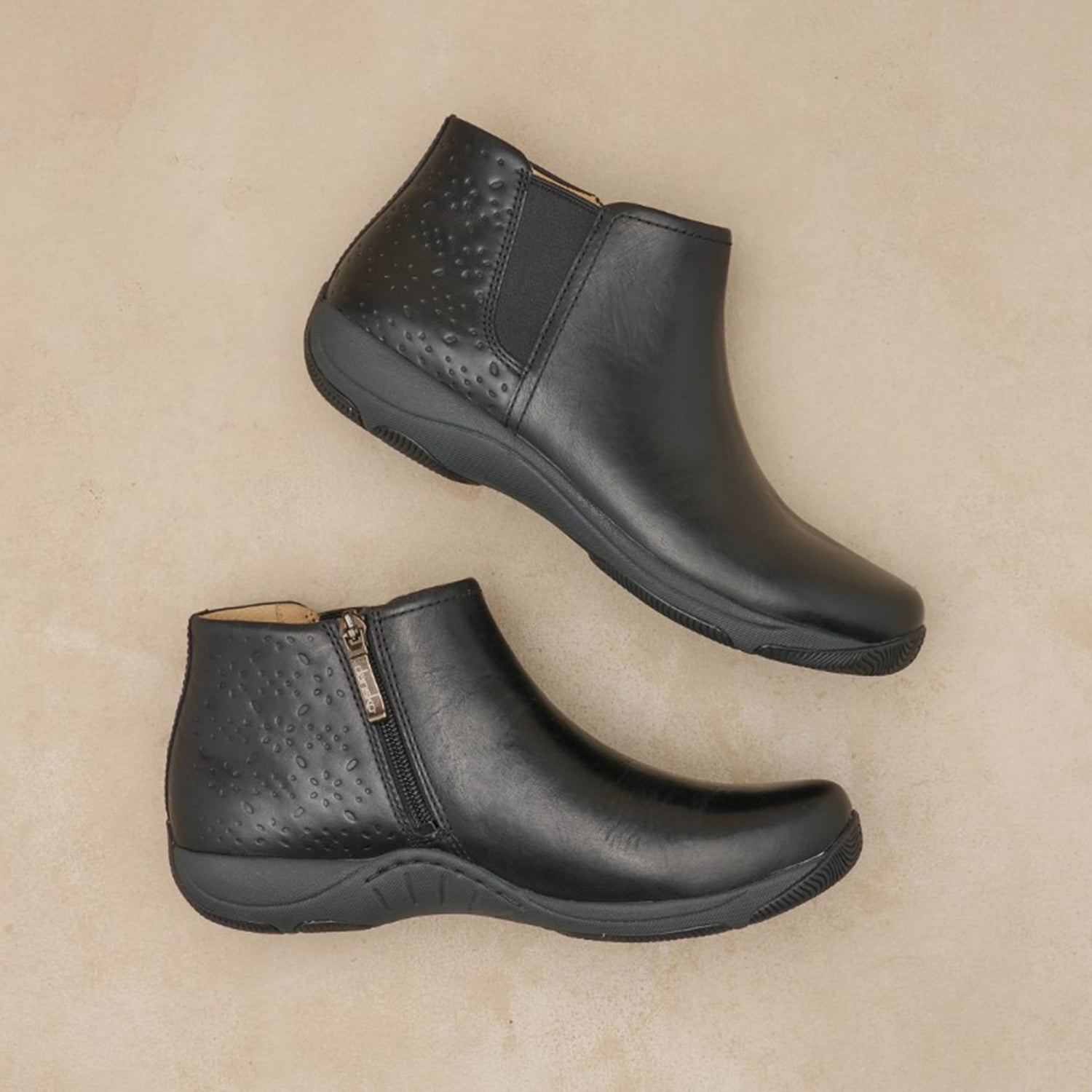 Womens Dansko Dansko Sherry Women's Boots Black Waxy Burnished Black Waxy Burnished