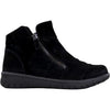 Womens Ziera Ziera Sisley Women's Boots Black Water Resistant Suede Black