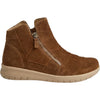 Womens Ziera Ziera Sisley Women's Boots Whiskey Water Resistant Suede Whiskey