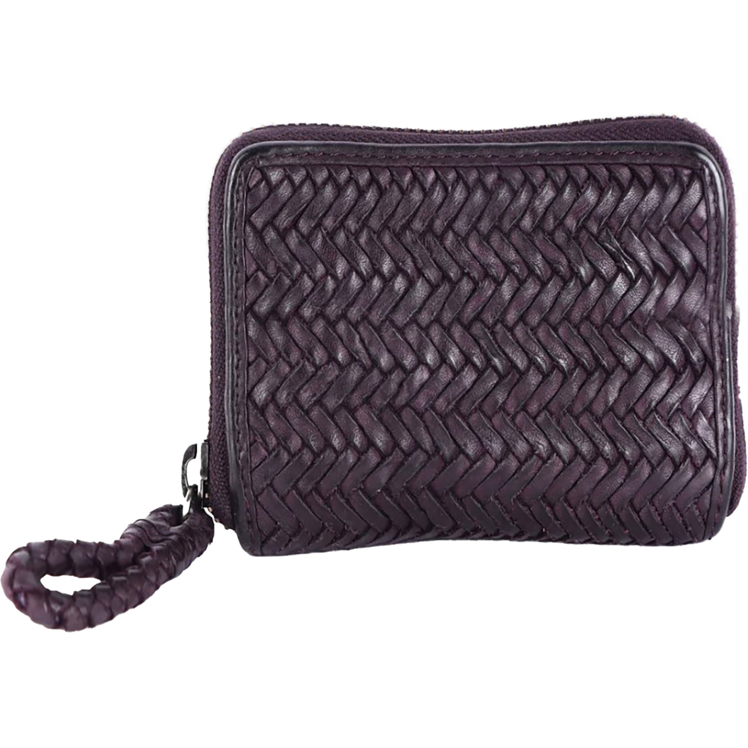 Womens Latico Latico Skye Woven  Wallet Aubergine Aubergine