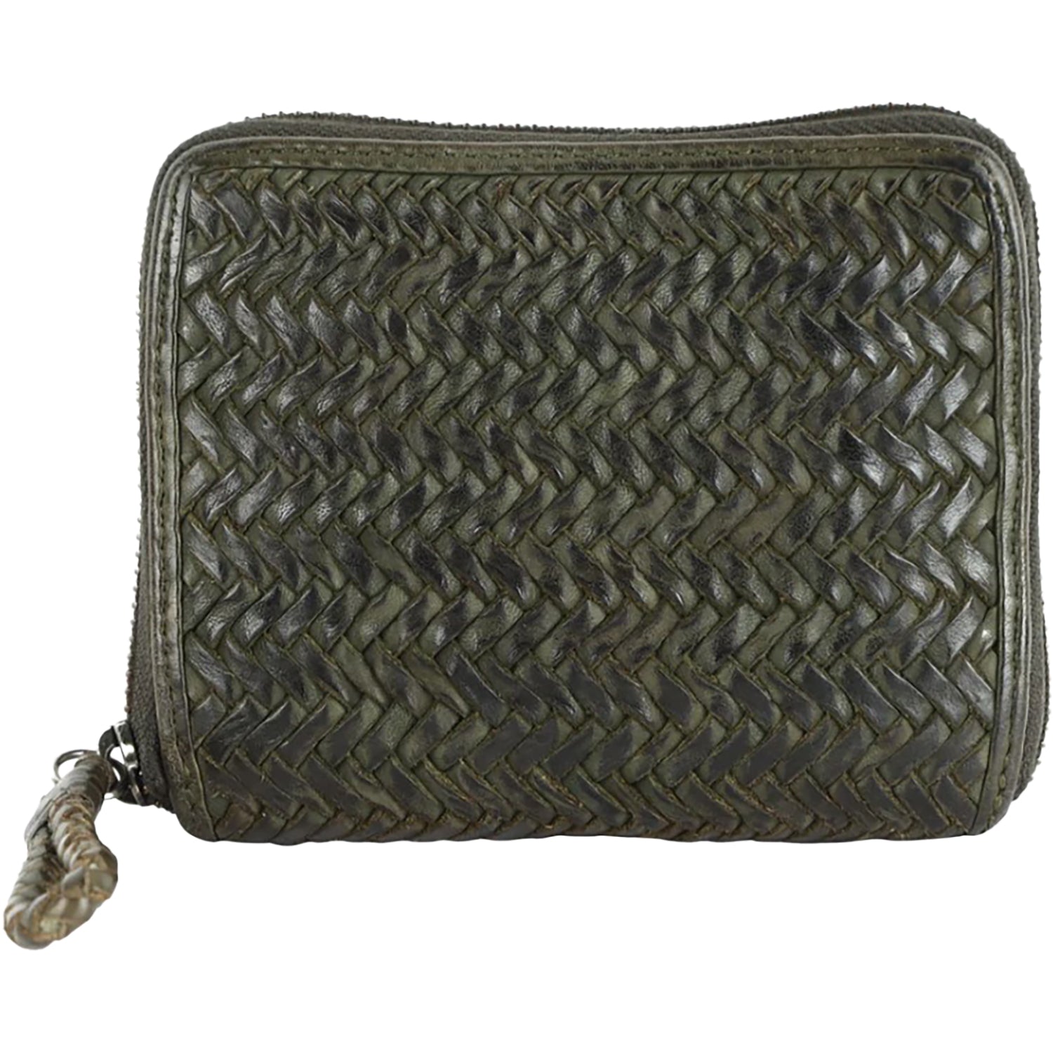 Womens Latico Latico Skye Woven  Wallet Olive Olive