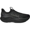  Hoka one one Men's Hoka Skyward Laceless Black/Black Black/Black