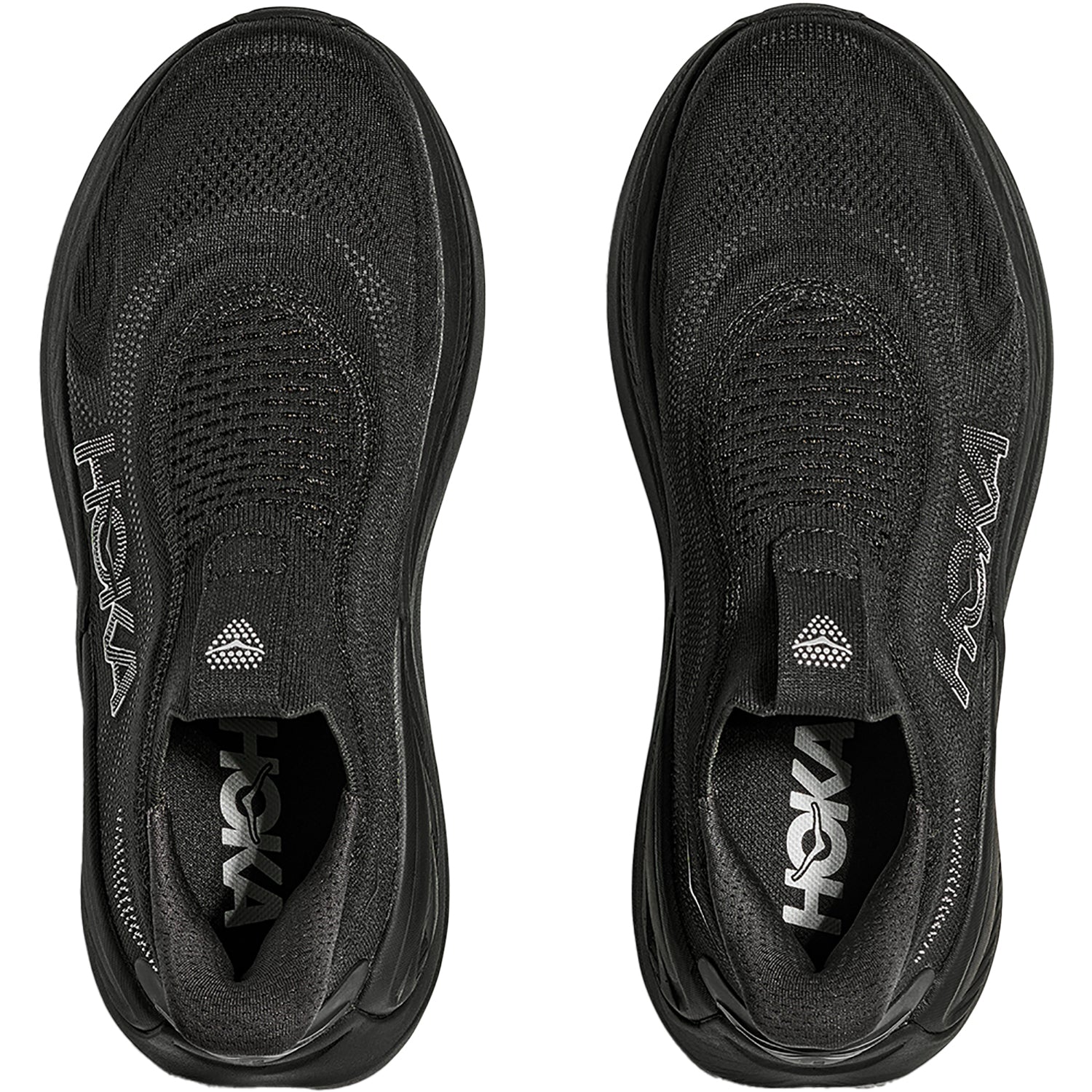 Women's Hoka Skyward Laceless Black/Black – Footwear etc.