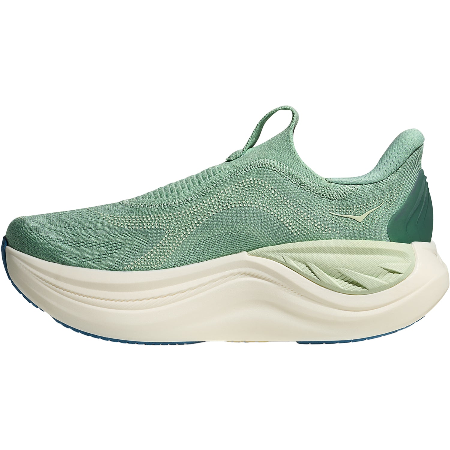 Womens Hoka one one Hoka Skyward Laceless Women's Athletic Shoes Recovery Slip Ons Jadiette/Seaglass Jadiette/Seaglass