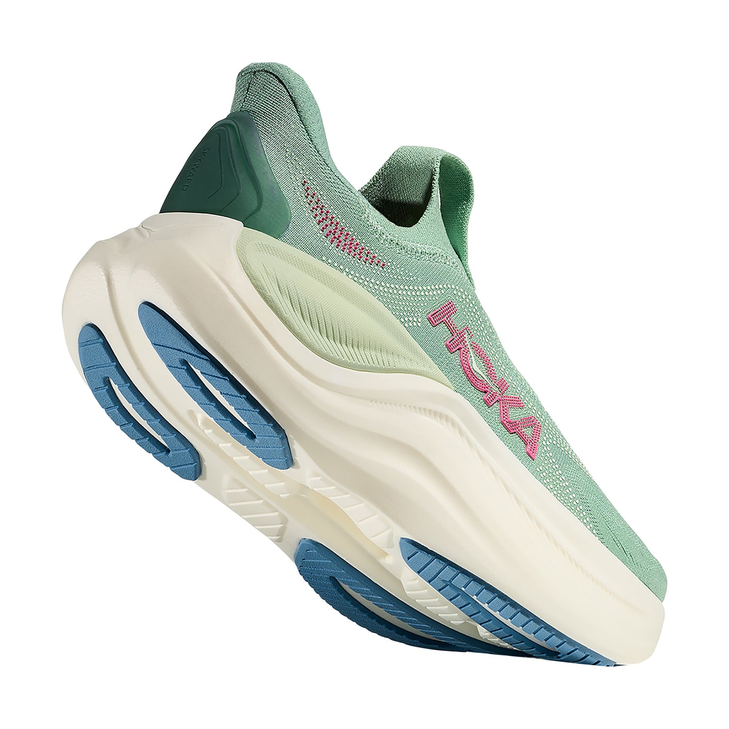 Womens Hoka one one Hoka Skyward Laceless Women's Athletic Shoes Recovery Slip Ons Jadiette/Seaglass Jadiette/Seaglass