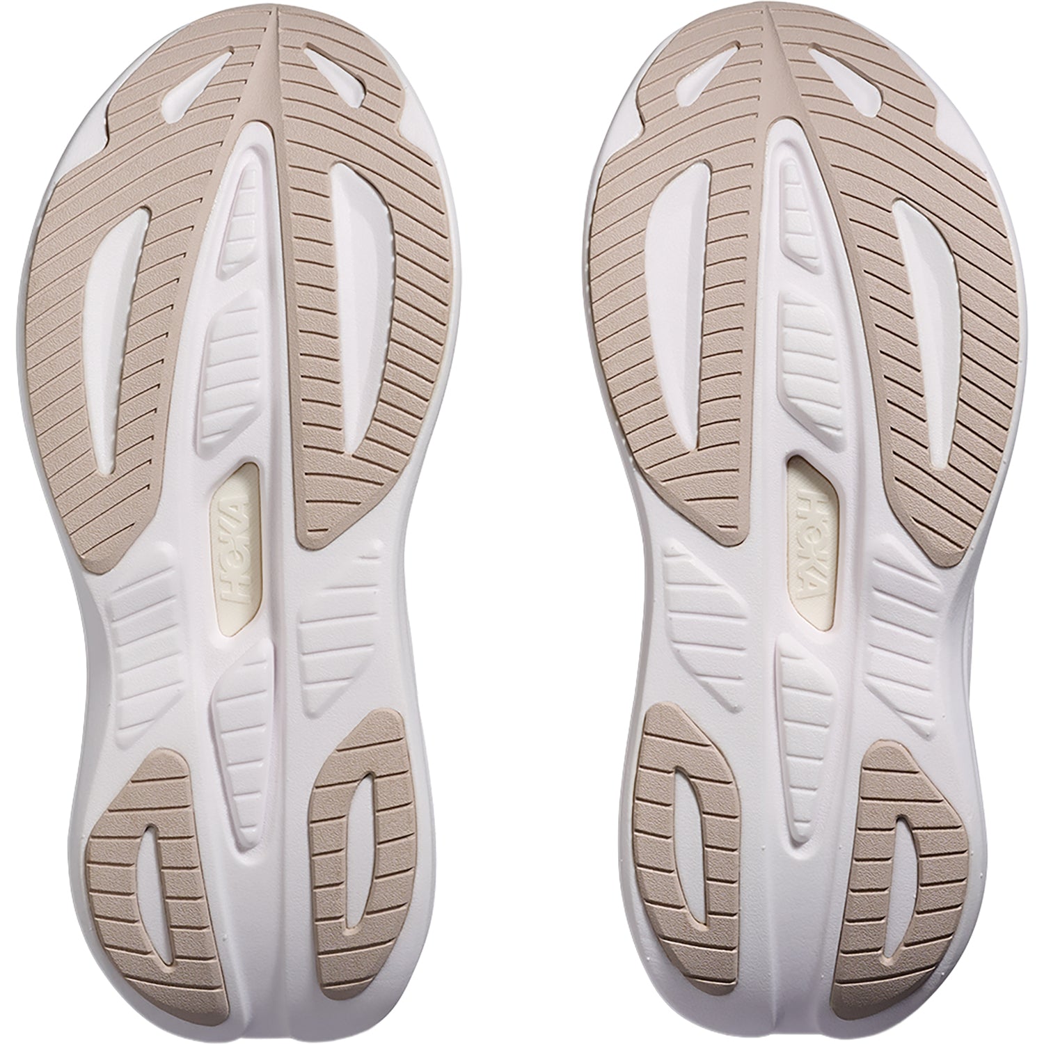 Womens Hoka one one Hoka Skyward Laceless (Neutral Support) Women's Athletic Shoes Putty/White Putty/White