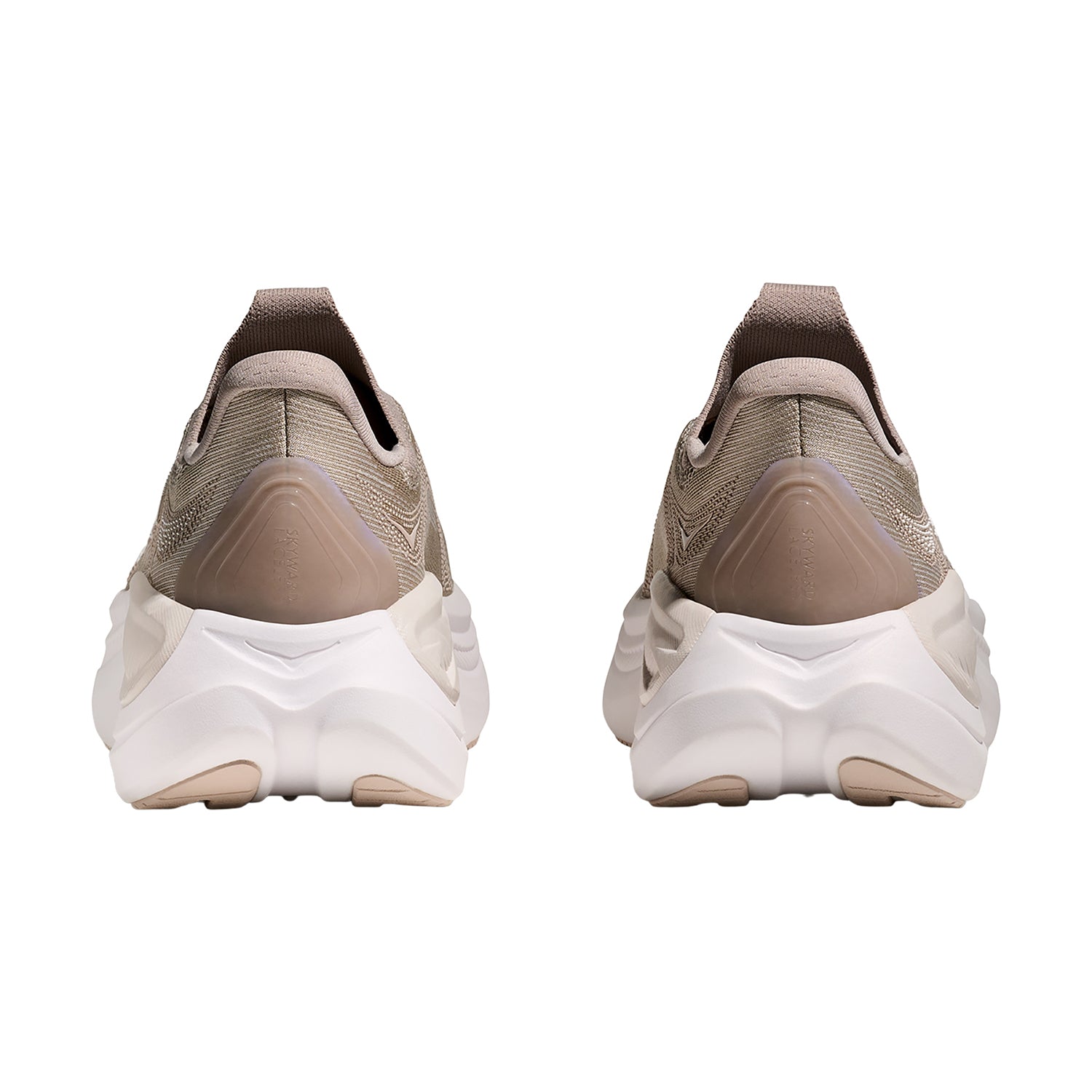 Womens Hoka one one Hoka Skyward Laceless (Neutral Support) Women's Athletic Shoes Putty/White Putty/White