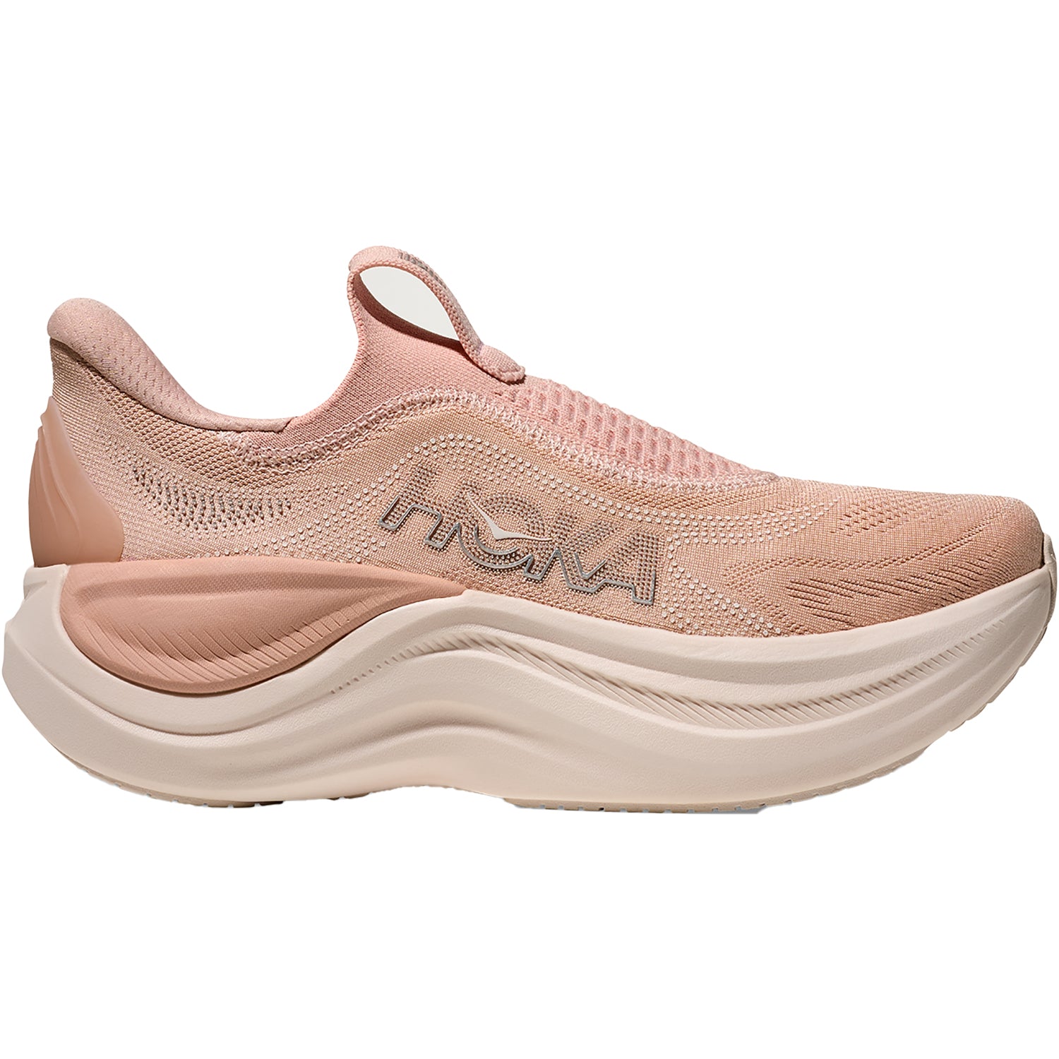 Womens Hoka one one Hoka Skyward Laceless Women's Athletic Recovery Slip Ons Rose Latte/Rose Cream Rose Latte/Rose Cream