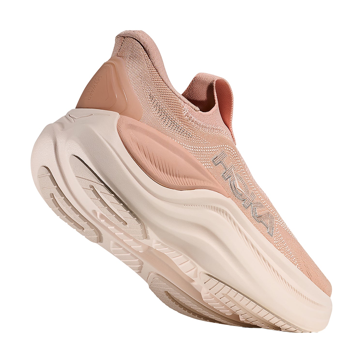 Womens Hoka one one Hoka Skyward Laceless Women's Athletic Recovery Slip Ons Rose Latte/Rose Cream Rose Latte/Rose Cream