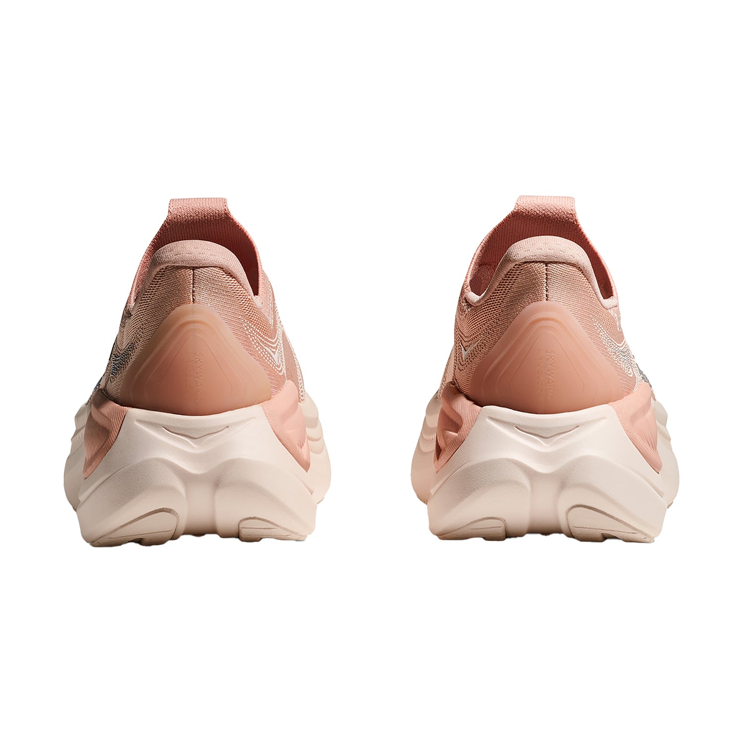 Womens Hoka one one Hoka Skyward Laceless Women's Athletic Recovery Slip Ons Rose Latte/Rose Cream Rose Latte/Rose Cream