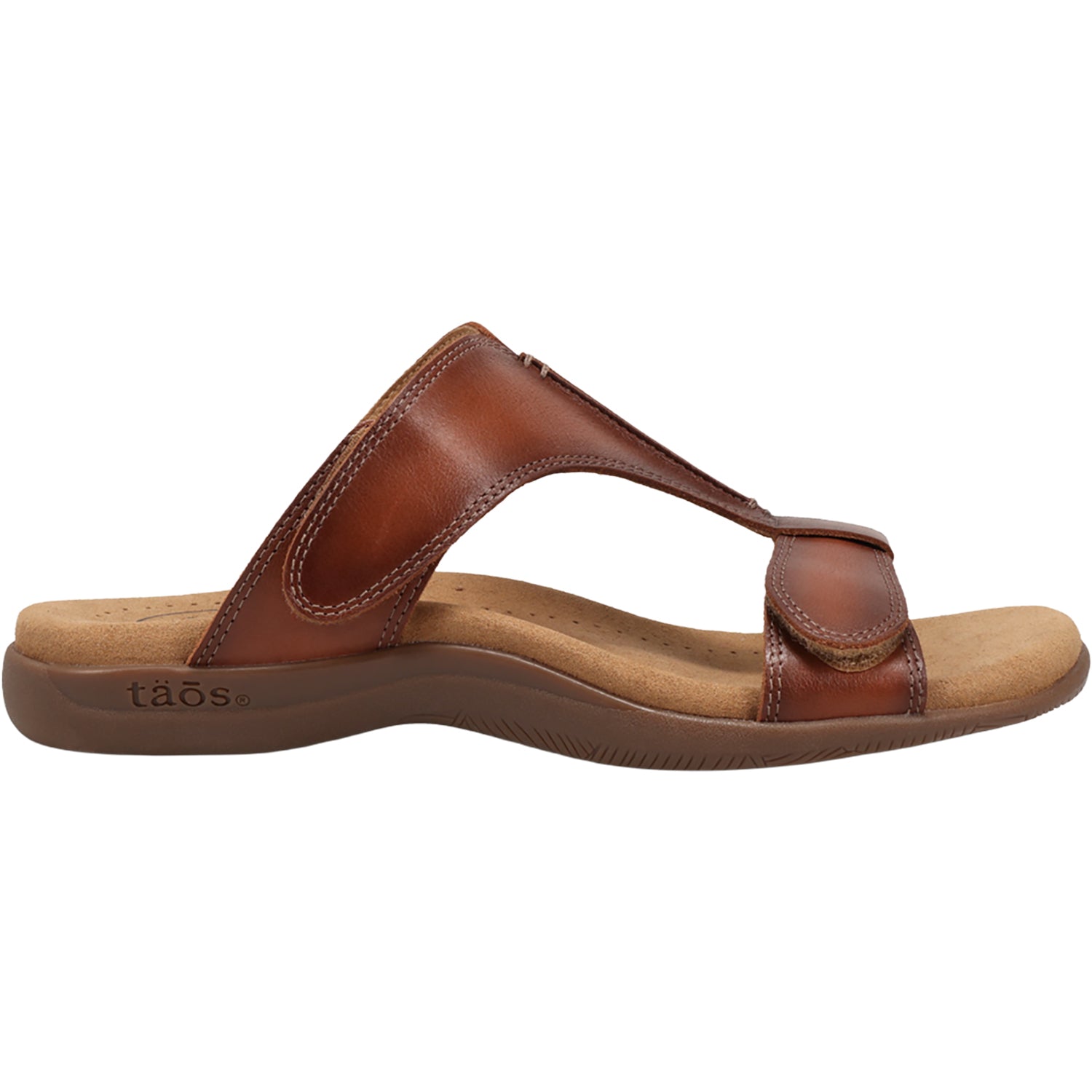 Womens Taos Taos Slide Show Women's Slide Sandals Cognac Cognac