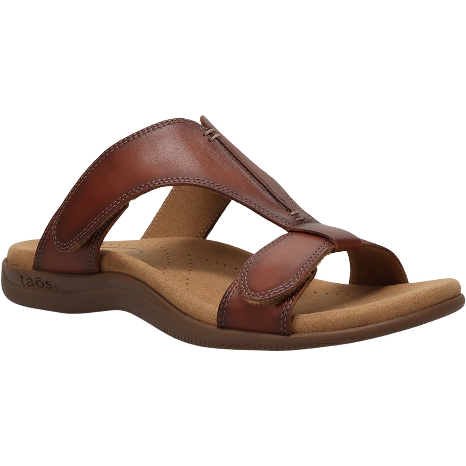 Womens Taos Taos Slide Show Women's Slide Sandals Cognac Cognac