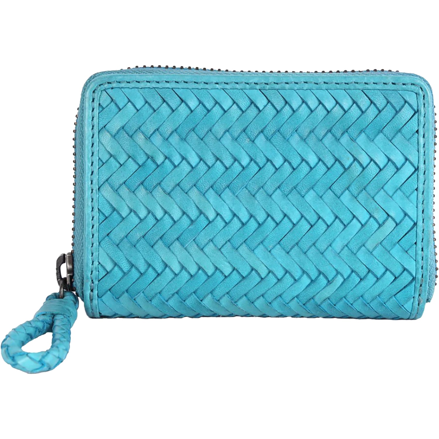 Womens Latico Latico Smith Woven Handbag Turquoise Turquoise