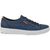 Mens Ecco Men's Ecco Soft 7 Sneaker Marine/Lion Nubuck Marine/Lion Nubuck