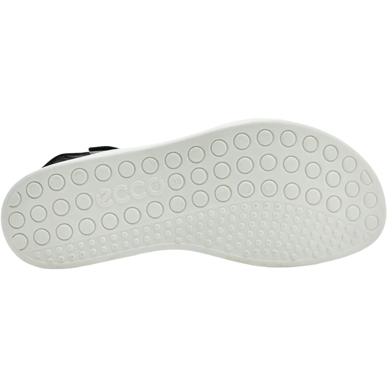Womens Ecco ECCO Soft Sandal 3 Strap Women's Sandal Black/Black Black/Black