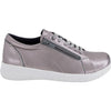 Womens Ziera Ziera Solar Women's Casual Lace-Ups Pewter Tumble Pewter Tumble
