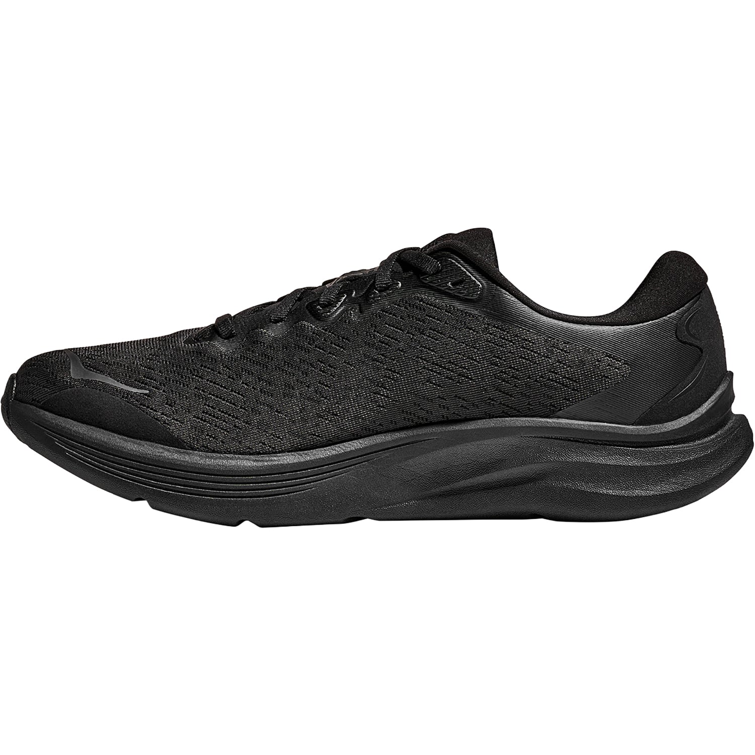 Womens Hoka one one Hoka Solimar 2 (Neutral Support) Women's Athletic Shoes Black/Black Black/Black