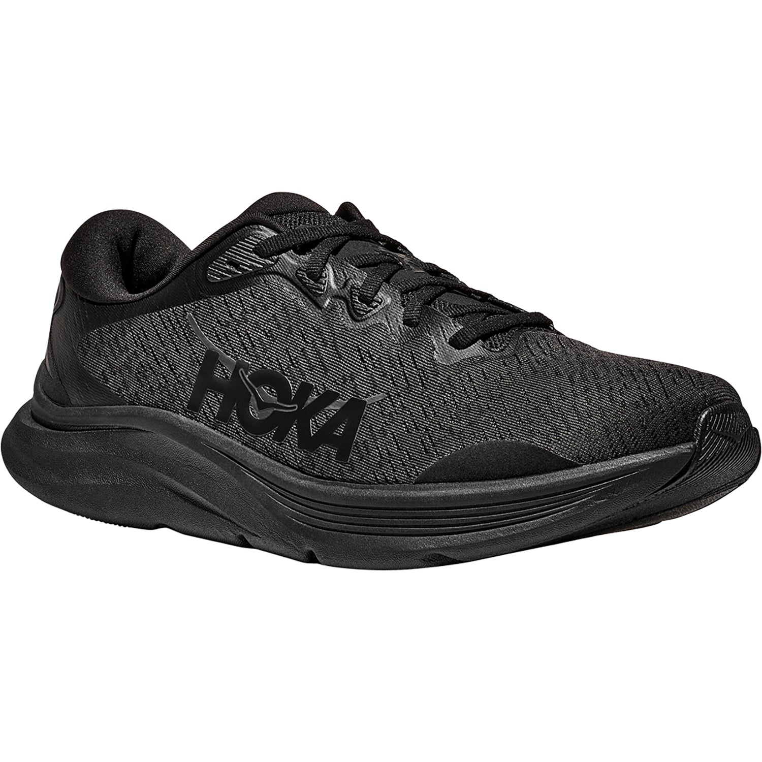 Womens Hoka one one Hoka Solimar 2 (Neutral Support) Women's Athletic Shoes Black/Black Black/Black