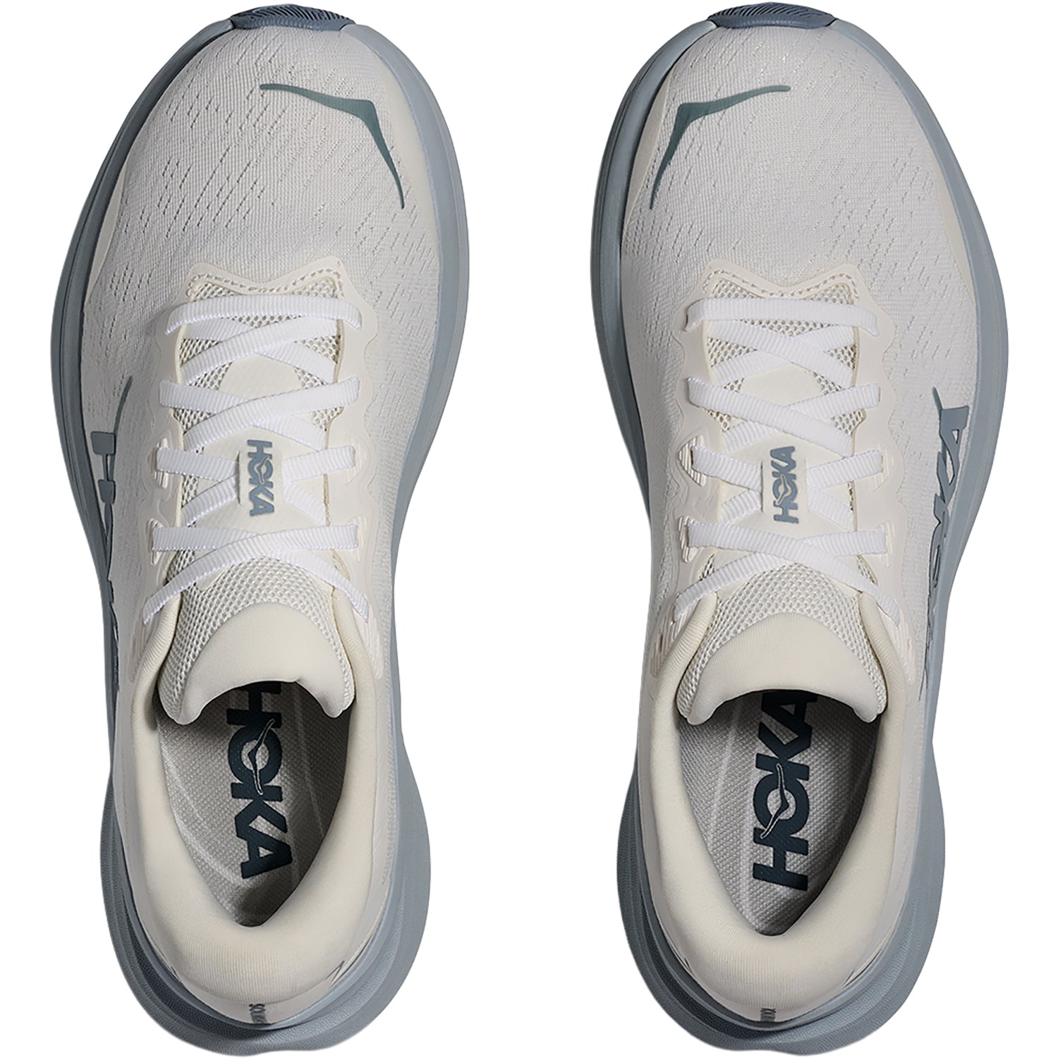 Womens Hoka one one Hoka Solimar 2 (Neutral Support) Women's Athletic Shoes Frost/Mineral Blue Frost/Mineral Blue