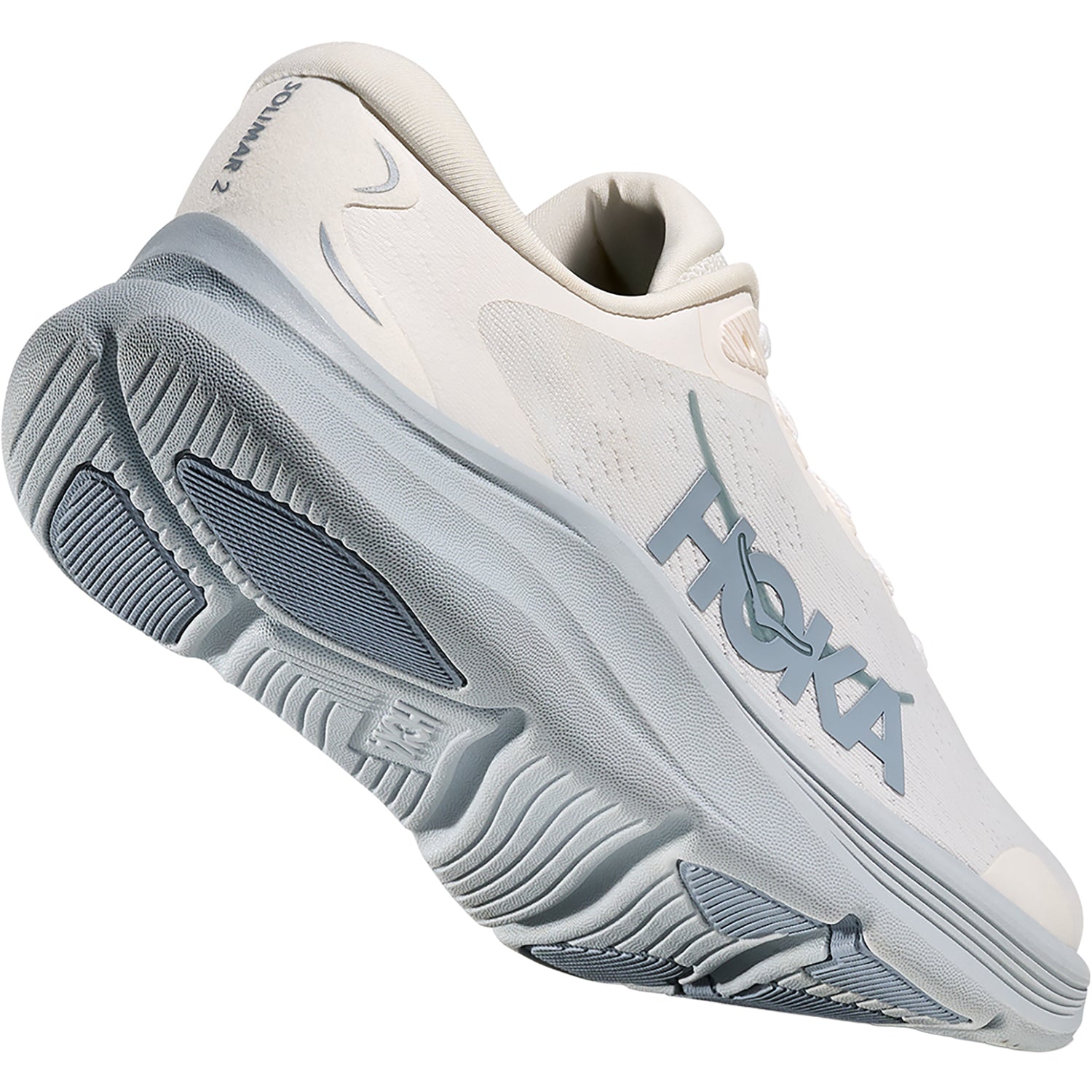 Womens Hoka one one Hoka Solimar 2 (Neutral Support) Women's Athletic Shoes Frost/Mineral Blue Frost/Mineral Blue