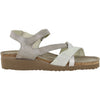 Womens Naot Naot Sophia Women's Sandals Titanium Leather/Platinum/Quartz Metallic Titanium Leather/Platinum/Quartz Metallic