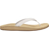 Womens Olukai OluKai Southshore Women's Thong Sandals Bright White/Warm Sand Bright White/Warm Sand