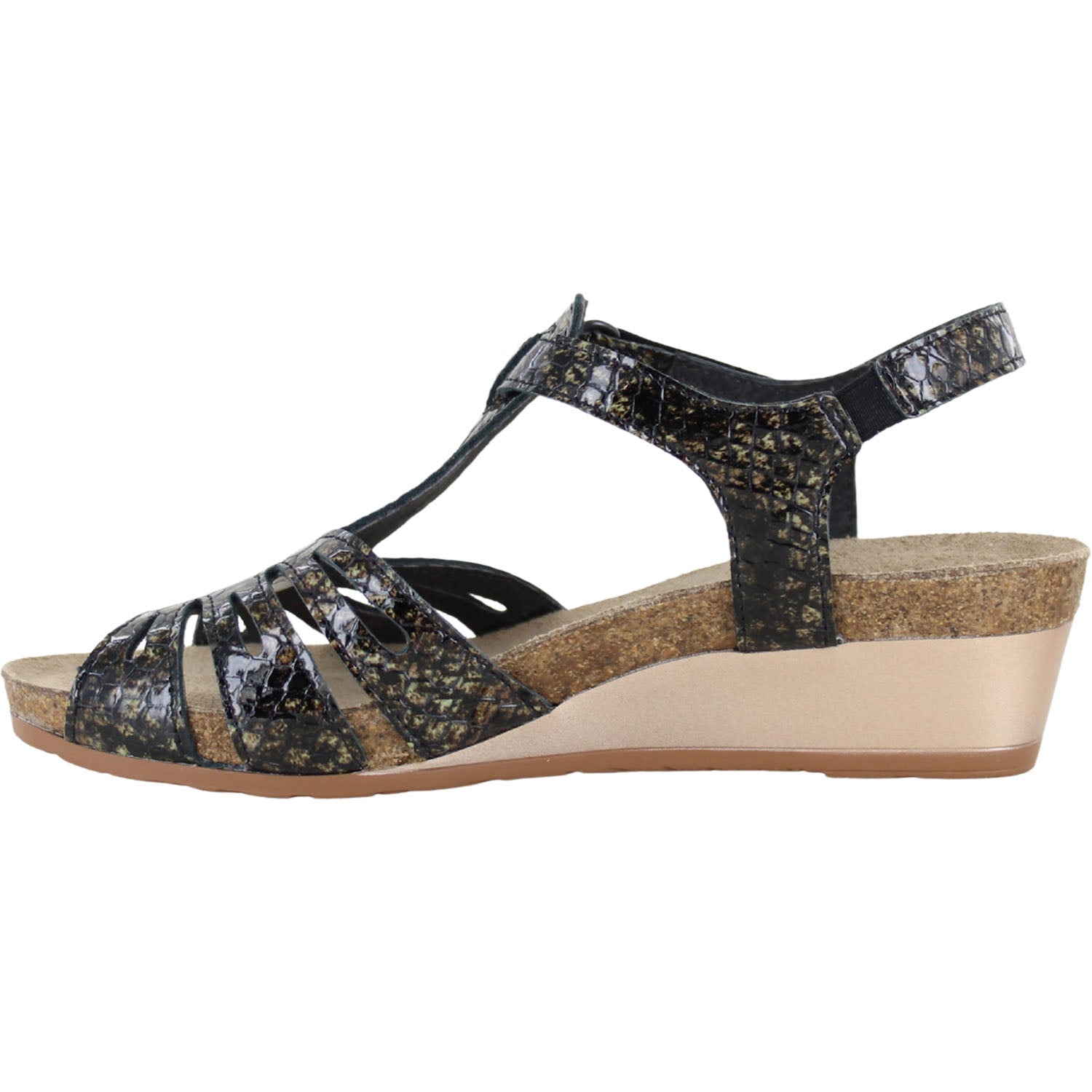 Womens Naot Naot Starlet Women's Dress Sandals Reptile Patent Leather Reptile Patent Leather