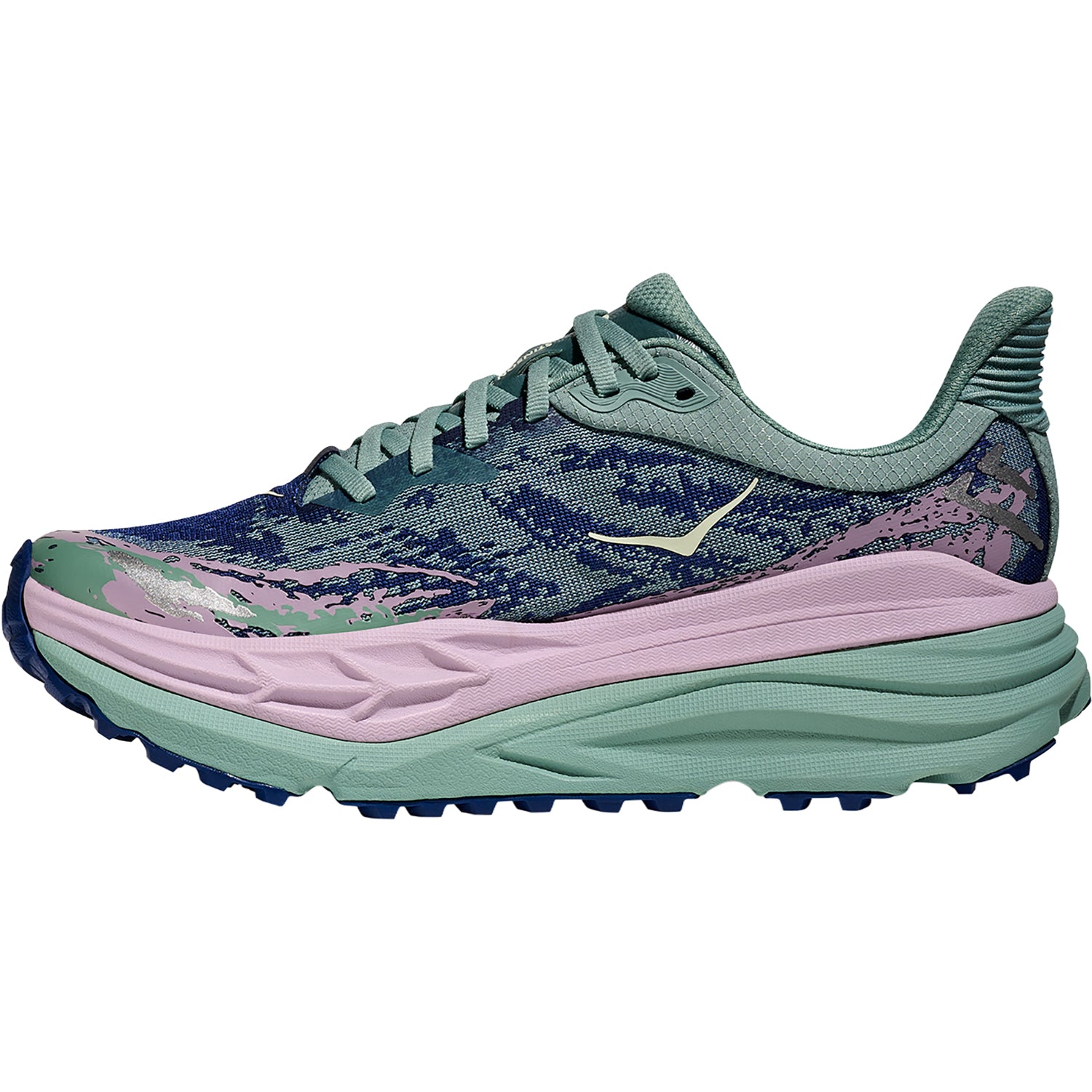 Womens Hoka one one Women's Hoka Stinson 7 Rosemary/Fragrant Lilac (Stability Support/Trail) Rosemary/Fragrant Lilac
