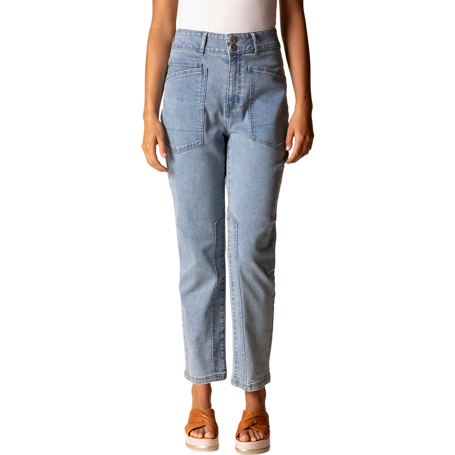 Womens Habitat Habitat Stretch Denim Adventure Jean Women's Pants Light Denim Light Denim