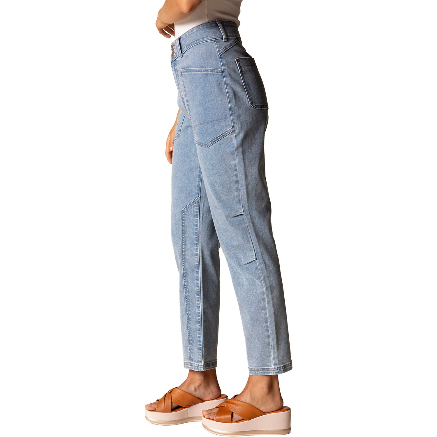 Womens Habitat Habitat Stretch Denim Adventure Jean Women's Pants Light Denim Light Denim