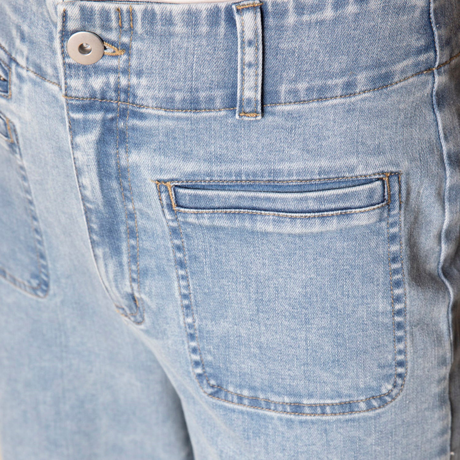 Womens Habitat Habitat Stretch Denim Refreshed Crop Jean Women's Jeans Light Denim Light Denim