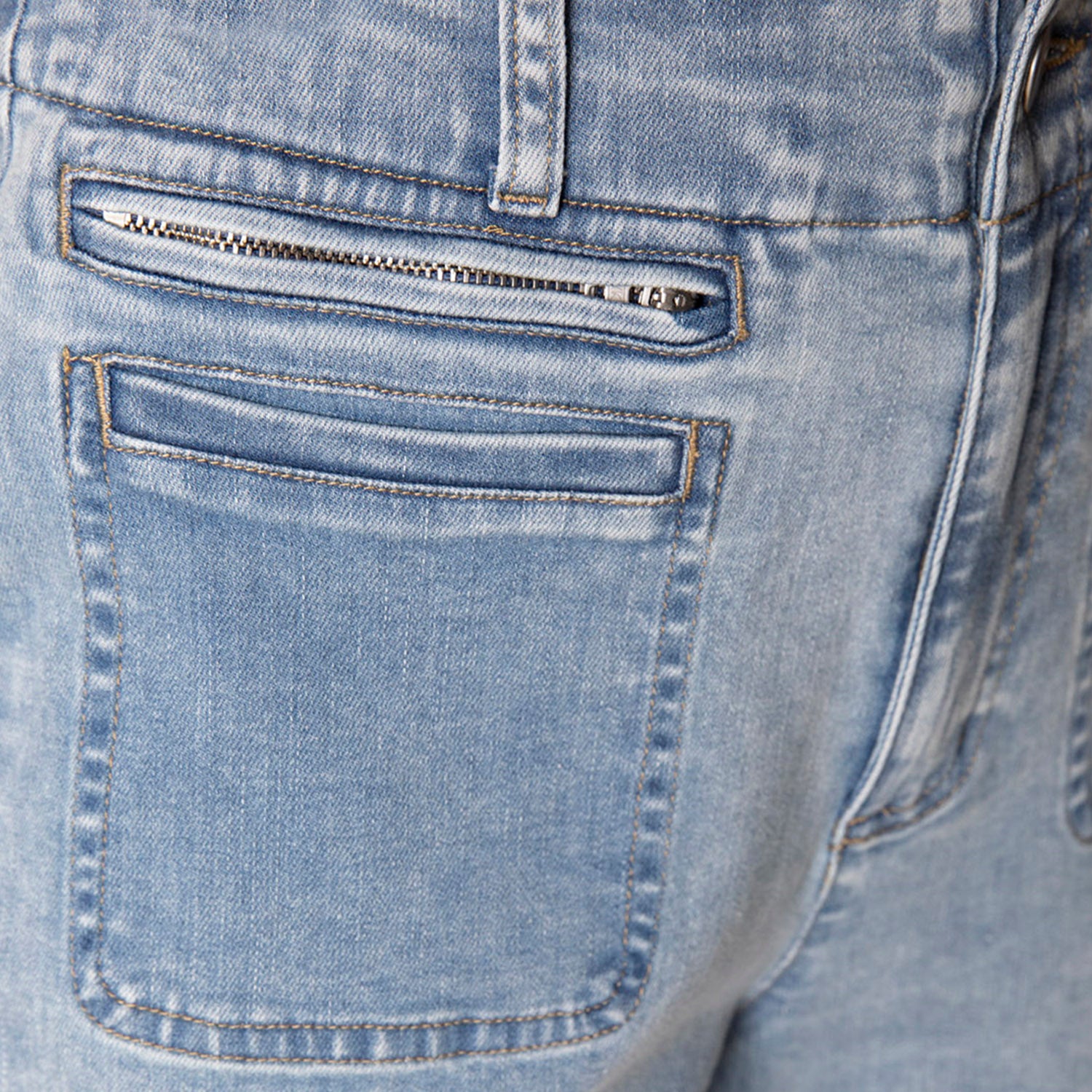 Womens Habitat Habitat Stretch Denim Refreshed Crop Jean Women's Jeans Light Denim Light Denim