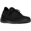 Womens Fit flop Fit Flop Super Q Knit Slip-On Laced Sneaker Women's Casual Lace-Ups All Black All Black